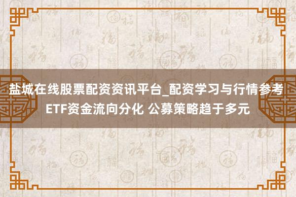 盐城在线股票配资资讯平台_配资学习与行情参考 ETF资金流向分化 公募策略趋于多元